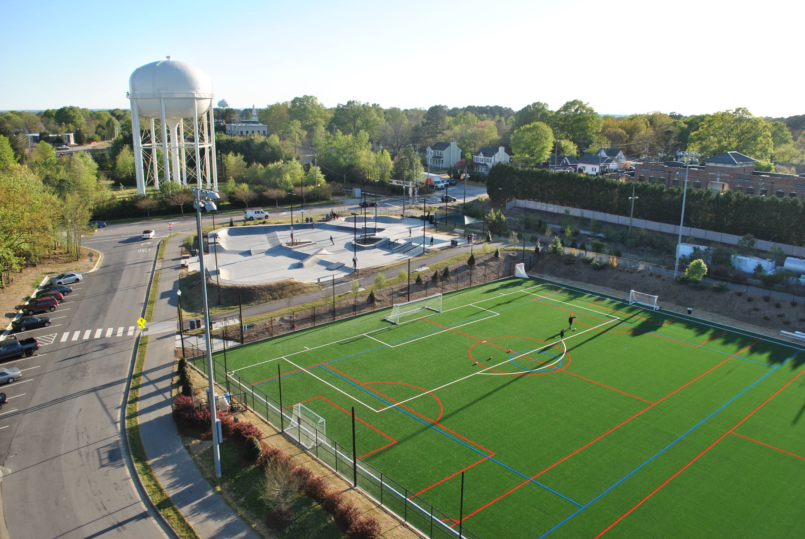 Hunter Street Park Aerial