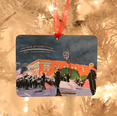 square 2020 ornament