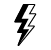 lighting bolt icon