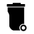 trash cart icon