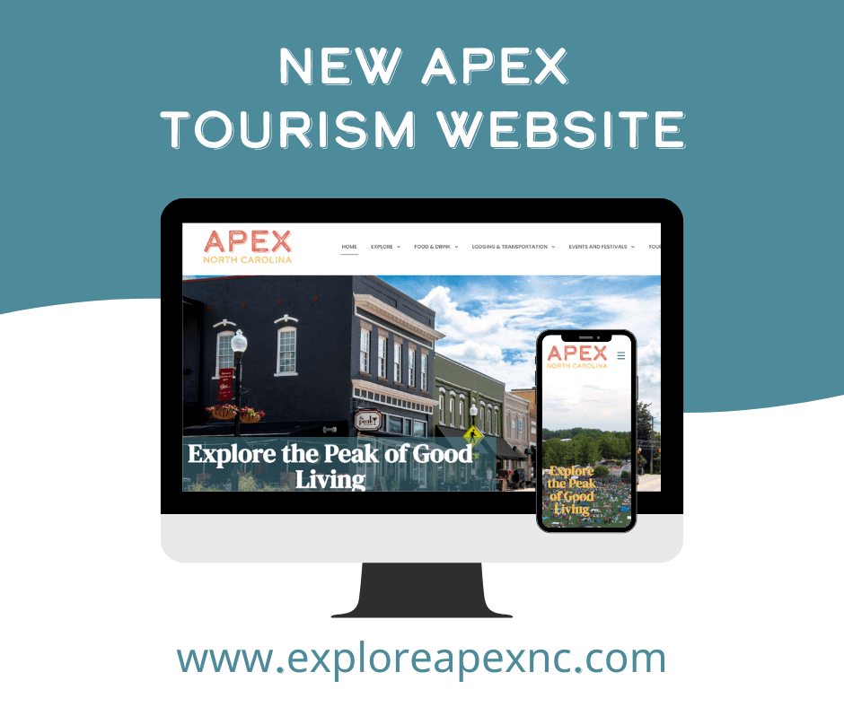 New tourism website graphic